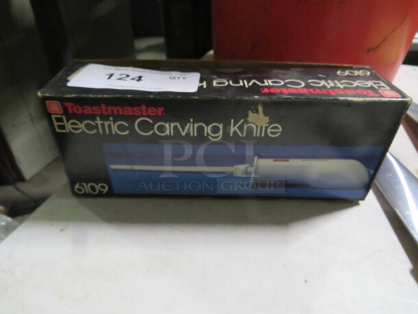 One Toastmaster Electric Carving Knife. #6109. - Image 1 of 1