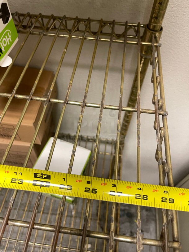 Clean! Stainless Steel Commercial Shelf NSF Gold Color - Image 3 of 5