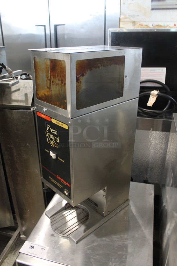 Grindmaster 250 Stainless Steel Commercial Countertop Coffee Bean Grinder. 120 Volts, 1 Phase. Tested and Working! - Image 3 of 6