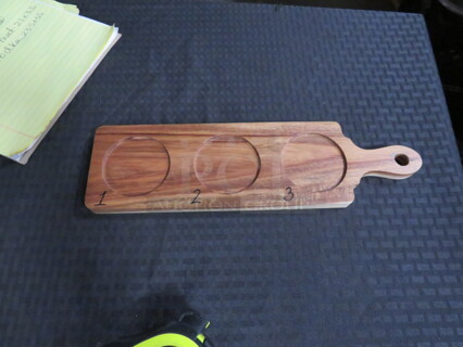 Wooden Flight Paddle. 14X4. 6XBID