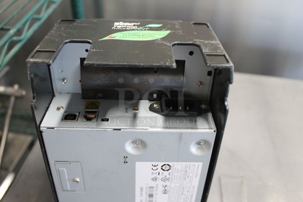 Star TSP100II Commercial Black Receipt Printer. 100-240V.  - Image 6 of 7