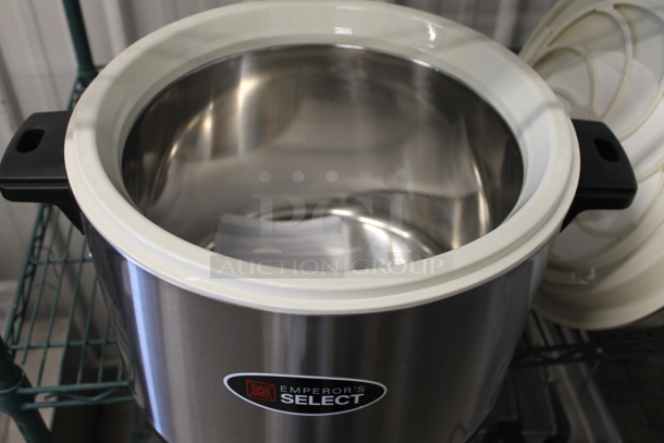 LIKE NEW! Emperor's Select 478ESC100SS Stainless Steel Countertop Sushi Rice Container. - Image 2 of 5