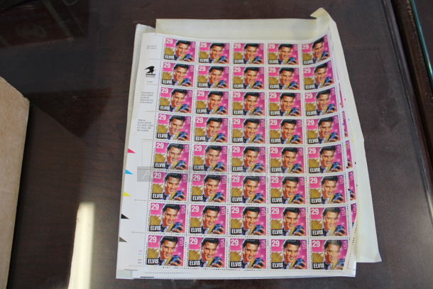 ALL ONE MONEY! Lot of Various Postcards and Stamps Including 3 Cent Smithsonian Institution Stamp, Thomas Jefferson Stamp, and Francis Scott Key Stamps - Image 1 of 10