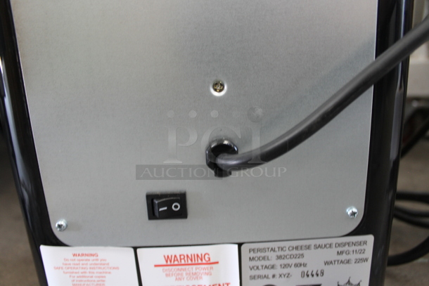BRAND NEW! Carnival King 382CD225 Countertop Peristaltic Cheese Sauce Dispenser. 120 Volts, 1 Phase. Tested and Working! - Image 5 of 6