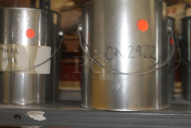 Gray Metal 5 Tier Shelving Unit w/ Contents Including Sartomer 238, Sartomer 285 and PRO10844. BUYER MUST REMOVE. - Image 3 of 12