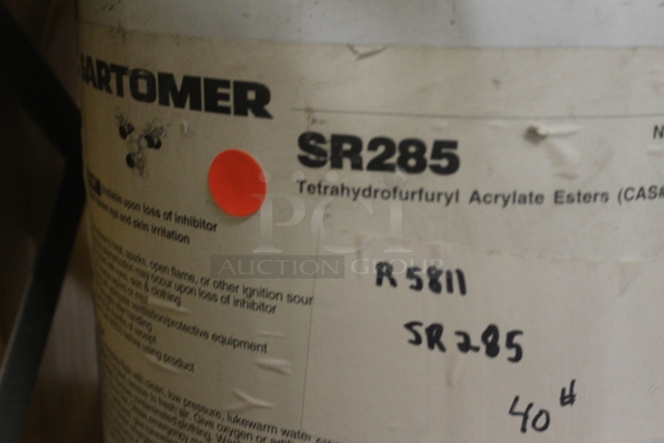 Gray Metal 5 Tier Shelving Unit w/ Contents Including Sartomer 238, Sartomer 285 and PRO10844. BUYER MUST REMOVE. - Image 7 of 12