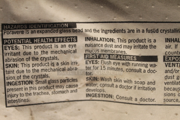 ALL ONE MONEY! PALLET LOT of Various Items Including Orgasol, Talc and Poraver. BUYER MUST REMOVE. - Image 8 of 9