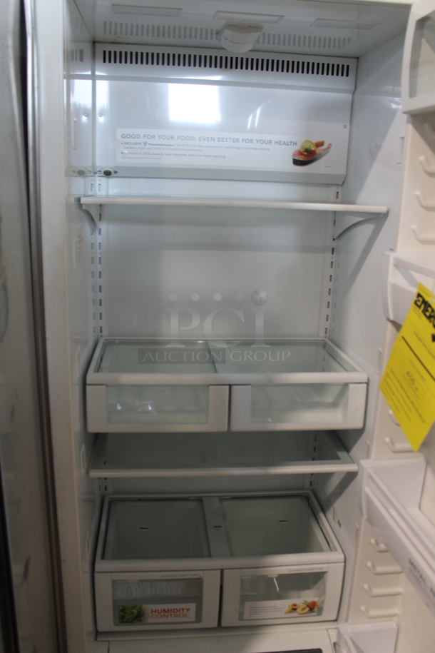 Viking Professional Stainless Steel Commercial Single Door Reach In Cooler. 115 Volts, 1 Phase. Tested and Powers On But Does Not Get Cold - Image 5 of 11