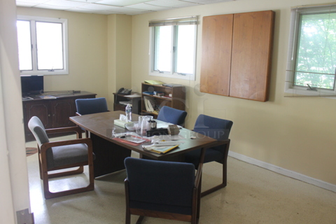 ALL ONE MONEY! ROOM LOT of Various Items Including Table, 5 Chairs, Shelf and Counter. BUYER MUST REMOVE.