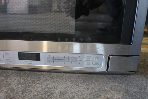 2013 Sharp Carousel R-1214-T Stainless Steel Microwave Oven. 120 Volts, 1 Phase.  - Image 2 of 7