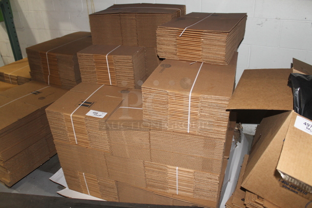 ALL ONE MONEY! PALLET LOT of Various BRAND NEW Cardboard Boxes. BUYER MUST REMOVE. - Image 3 of 3