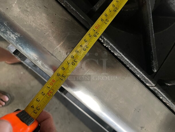 Working! Wells Commercial Counter Top 4 Burner Natural Gas NSF Tested and Working!  - Image 7 of 8