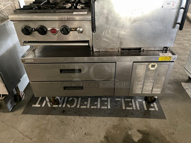 Working! Delfield Commercial Chef Base With two Drawers NSF 115 Volt Tested and Working! - Image 4 of 9
