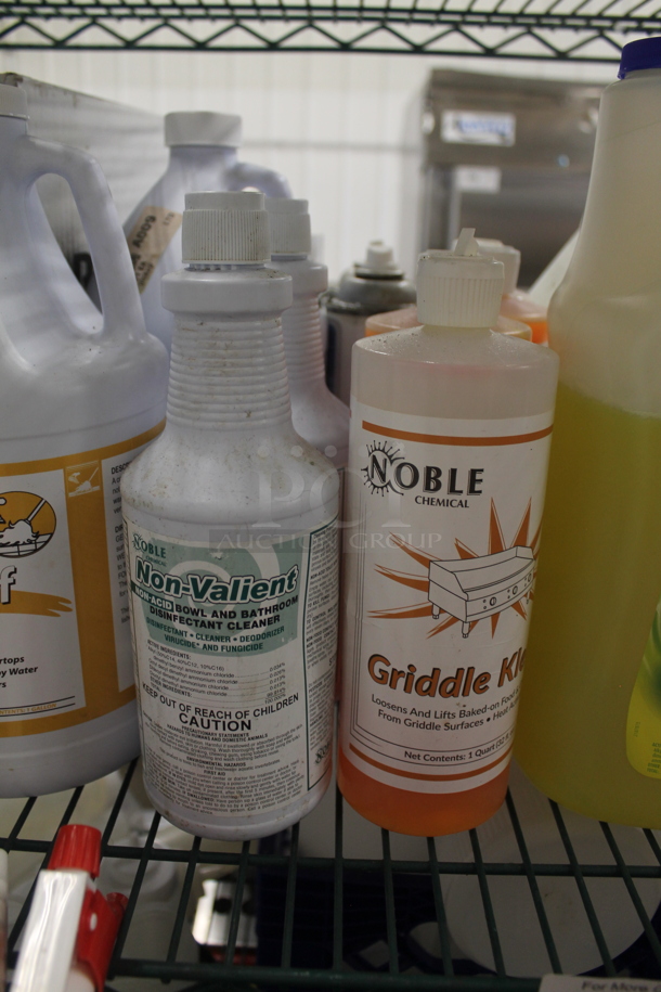 ALL ONE MONEY! Two Tier Lot of Various Items Including Cleaner, Butane Fuel and Bags - Image 7 of 10