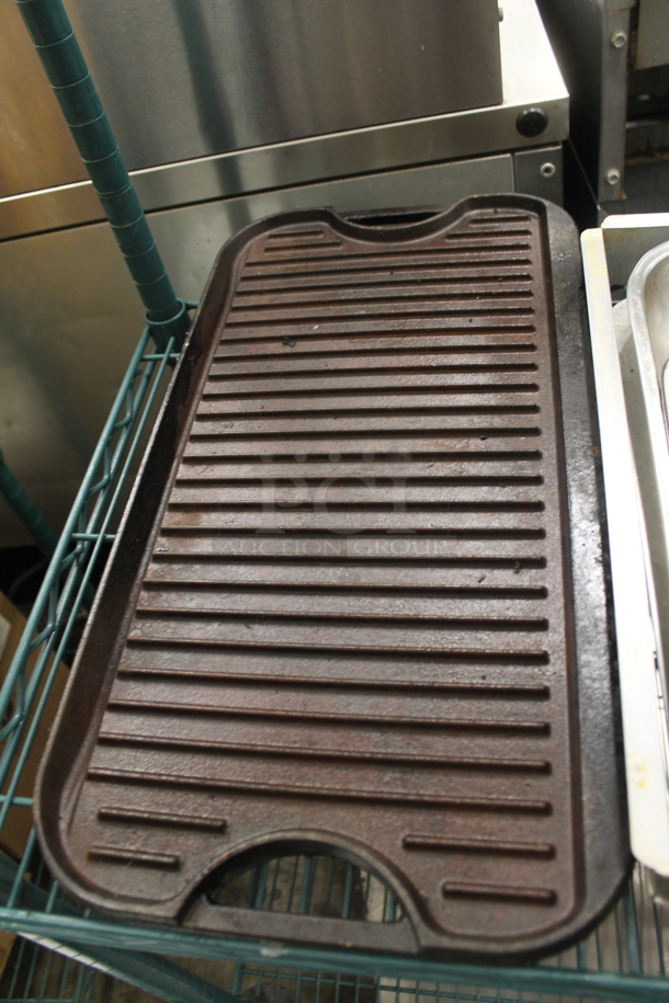 ALL ONE MONEY! Two Tier Lots of Various Items Including Metal Skillets, China Cap Strainer and Stock Pot - Image 2 of 7