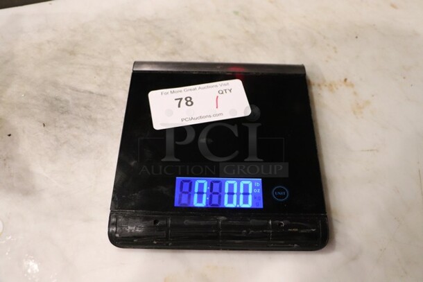Taylor Digital Scale. TESTED AND WORKING