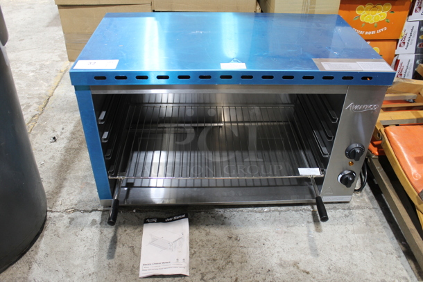 BRAND NEW! Avantco 177CHSME32M Stainless Steel Commercial Countertop Electric Powered 32" Cheese Melter. 208/240 Volts. - Image 2 of 6
