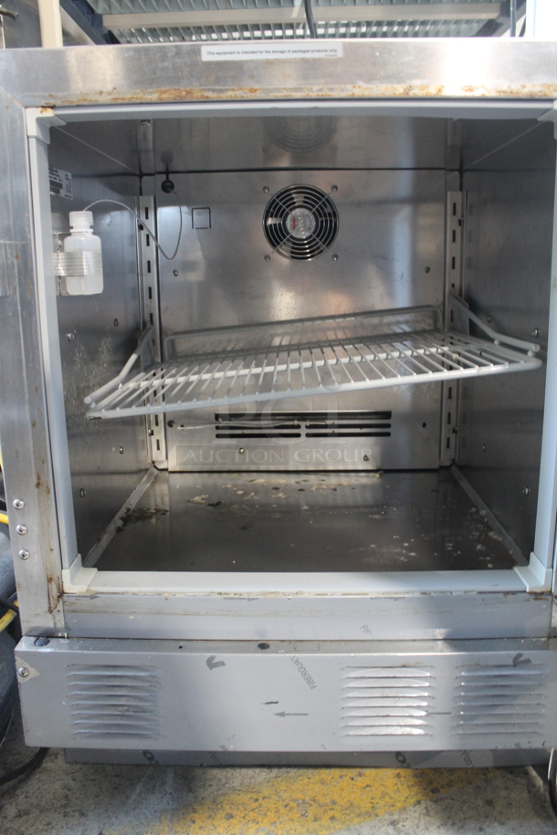 2020 Follett REF4P-0R-00-00 Stainless Steel Commercial Single Door Undercounter Performance Plus Cooler. 115 Volts, 1 Phase. Tested and Working! - Image 4 of 9