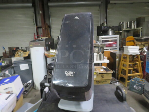 One Dixie Ultra Napkin Dispenser On A Stand. - Image 1 of 2