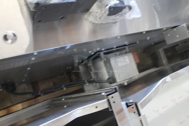 BRAND NEW SCRATCH AND DENT! CPG 351FEC100E Cooking Performance Group Commercial Stainless Steel Electric Convection Oven With Steel Racks. Missing 1 Leg. 220-240V, 3 Phase.  - Image 9 of 9