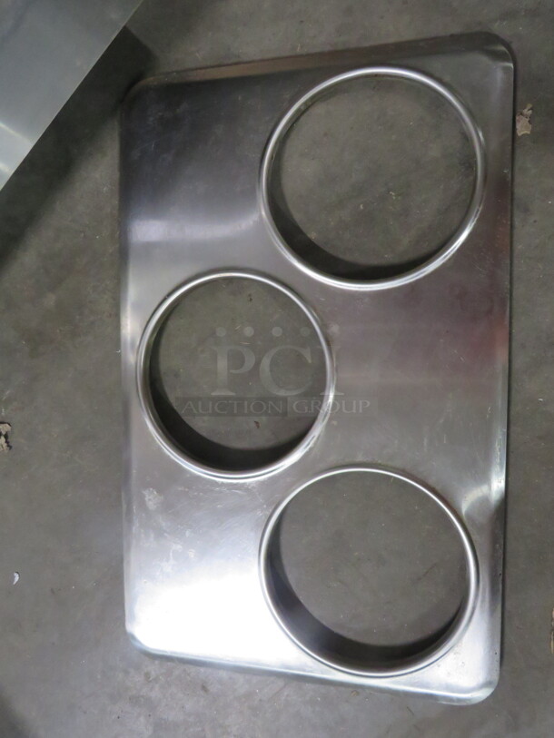 One Stainless Steel Adapter Plate. - Image 1 of 1