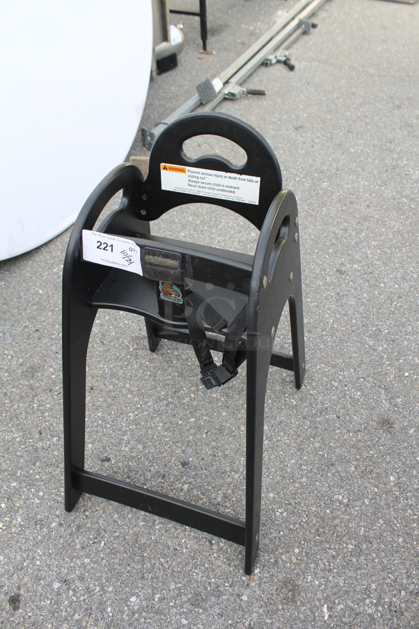 3 Koala Kare Black High Chairs. 3 Times Your Bid! - Image 3 of 4
