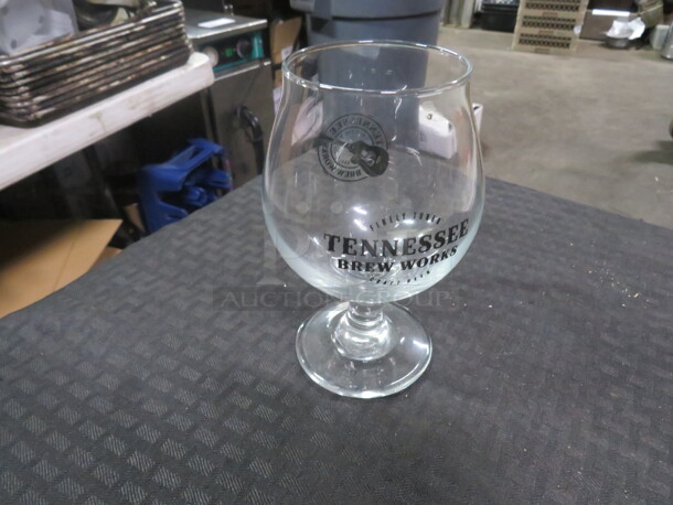 Tennessee Brew Works Stem Glass. 8XBID - Image 1 of 3