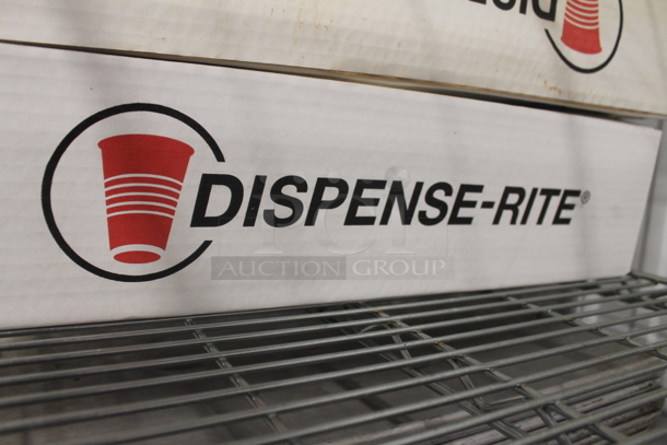 BRAND NEW IN BOX! 9 Dispense-Rite ADJ-1 Commercial Stainless Steel Drop-In Cup Dispenser. 9 Times Your Bid!  - Image 2 of 4