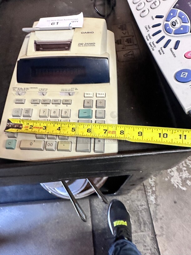 Working! Casio DR-210HD Tax and Exchange Calculator - Image 4 of 6