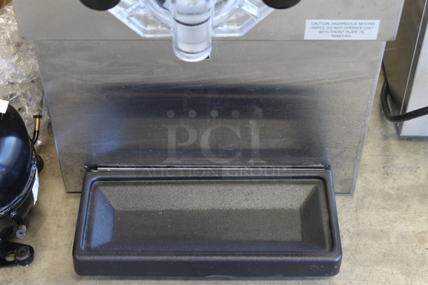 BRAND NEW SCRATCH AND DENT! 2023 SaniServ A7091H Stainless Steel Commercial Countertop Air Cooled Single Flavor Frozen Beverage Machine. 208-230 Volts, 1 Phase.  - Image 3 of 6