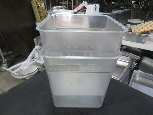 8 Quart Food Storage Container. 2XBID - Image 1 of 1