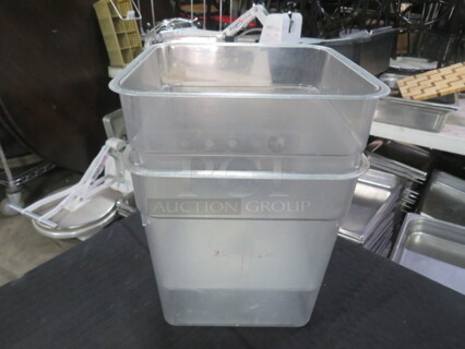 8 Quart Food Storage Container. 2XBID