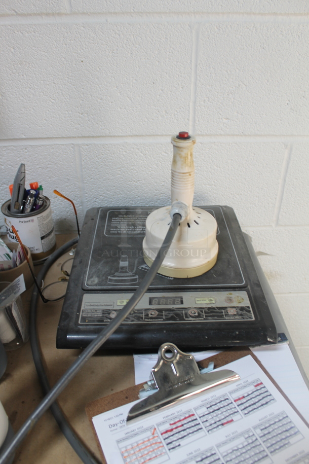 ALL ONE MONEY! Lot of Various Items Including 2 Office Chairs, Table and Flag. BUYER MUST REMOVE. - Image 5 of 8