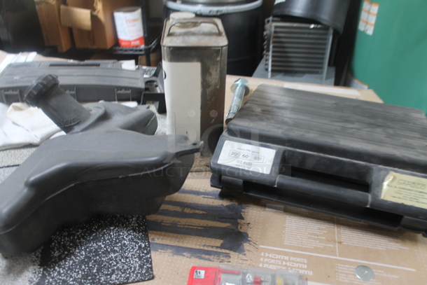 ALL ONE MONEY! Lot of 2 Laundry Carts w/ Countertop and Contents. BUYER MUST REMOVE. - Image 6 of 7