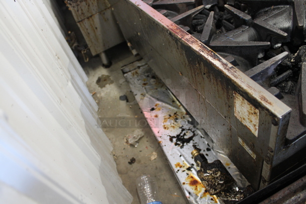 LATE MODEL! Garland Stainless Steel Commercial Countertop Natural Gas Powered 2 Tier 6 Burner Range. - Image 6 of 8