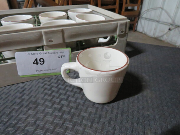 One Dishwasher Rack With 10 Coffee Cups. - Image 2 of 2