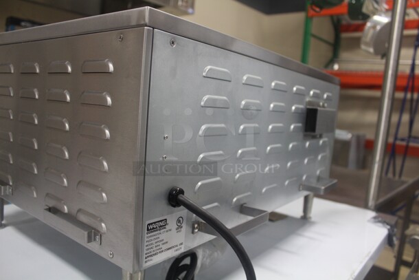 NEW! Waring Model WPO500 Commercial Stainless Steel Countertop Pizza Oven. 27x25x15.5. 120V/60Hz.  - Image 5 of 6