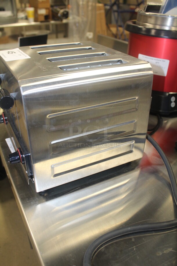 NEW! Waring Model WCT805B Commercial 4 Slot Toaster. 11x10x9. 208V/60Hz.   - Image 3 of 5