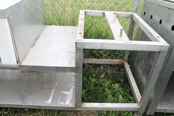 Stainless Steel Table w/ Under Shelf on Commercial Casters.  - Image 5 of 9
