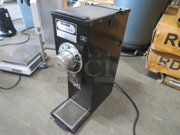 One Bunn Coffee Grinder. Model# G1. 120 Volt. 7X18X22. $969.00 - Image 2 of 3