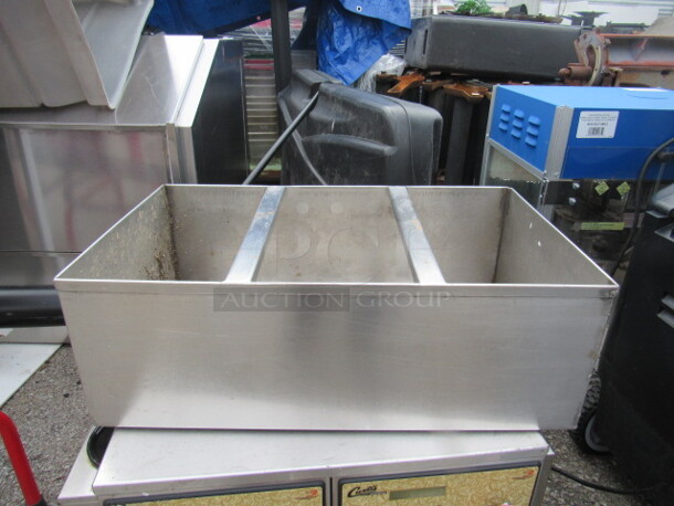 One Stainless Steel Holder 20.5X12X7