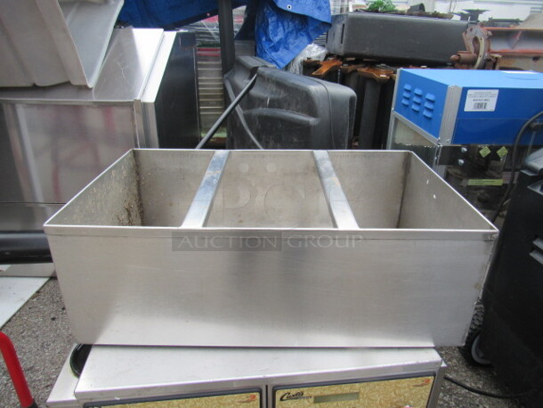 One Stainless Steel Holder 20.5X12X7 - Image 1 of 1
