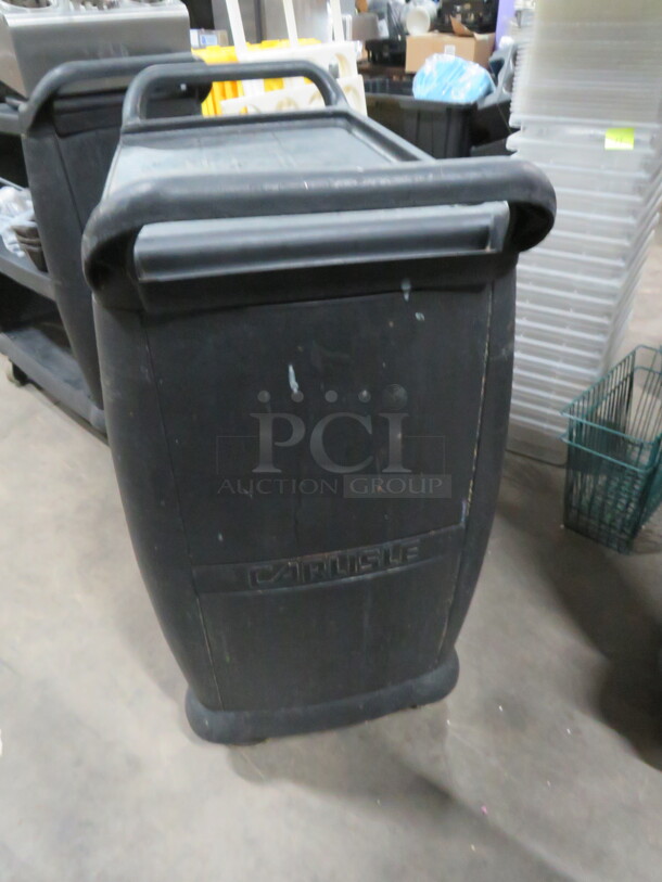 One Carlisle 3 Shelf Utility Cart On Casters. 36X18X36 - Image 2 of 2