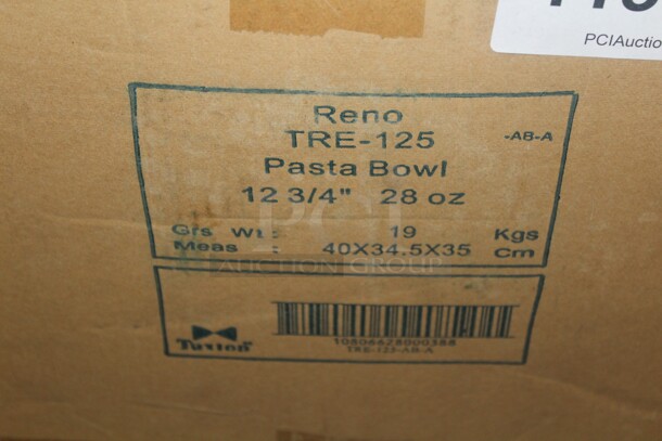 NEW IN BOX! 2 Boxes (12 Count Each) Tuxton Reno 12.75" Pasta Bowls. 24X Your Bid!  - Image 2 of 2