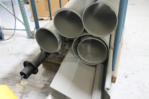 ALL ONE MONEY! PALLET LOT of Metal Pieces and Metal Frame. BUYER MUST REMOVE. - Image 4 of 6