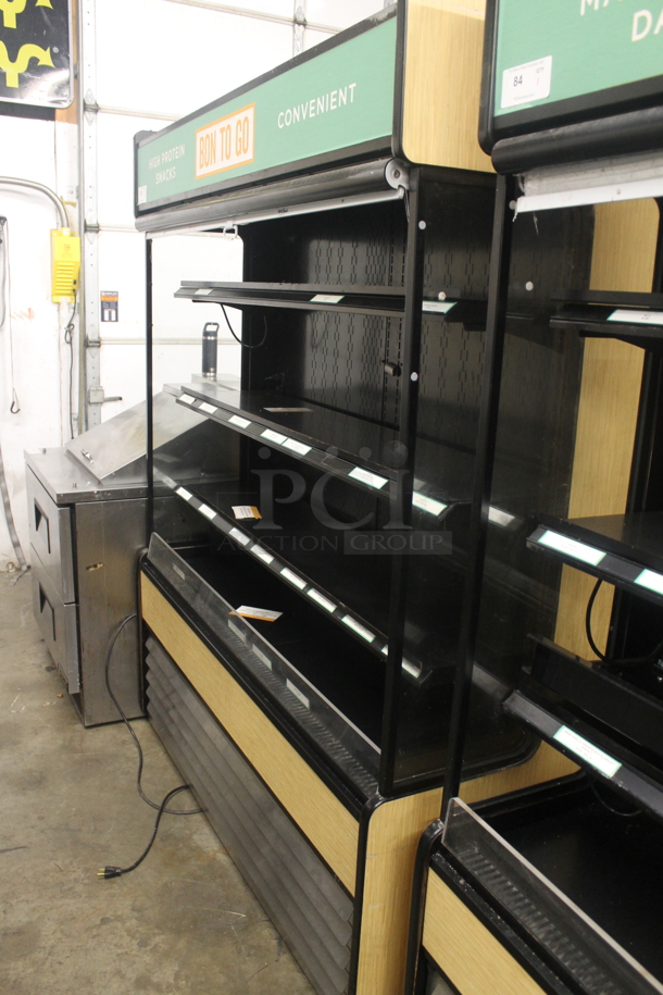 Structural Concepts Oasis B62EW Metal Commercial Floor Style Open Grab N Go Merchandiser w/ Metal Shelves. 220 Volts, 1 Phase. - Image 3 of 7