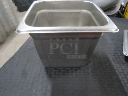 1/6 Size 6 Inch Hotel Pan. 2XBID