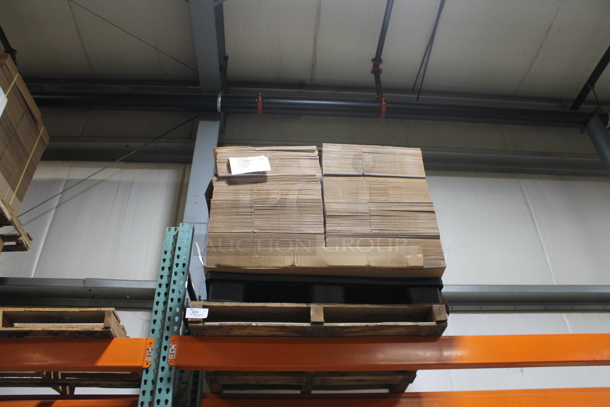 ALL ONE MONEY! THREE PALLET LOT of BRAND NEW Cardboard Boxes. BUYER MUST REMOVE. - Image 2 of 3