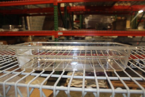 NEW! 16 Cambro 1/3 x2.5" Size Plastic Insert/Pans. 16X Your Bid! 