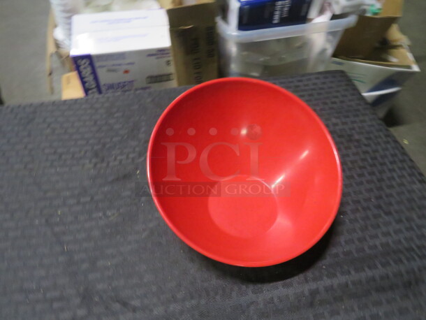 GET 16oz Red Melamine Bowl. #B788. 8X5. 5XBID - Image 2 of 2